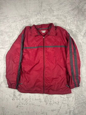 nike red vintage track jacket size XXL